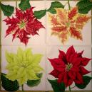 095 Christmas Flowers - 3-ply (95)